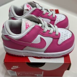 Nike Dunks, toddler 7C